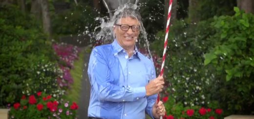 Bill Gates participando do #ALSIceBucketChallenge